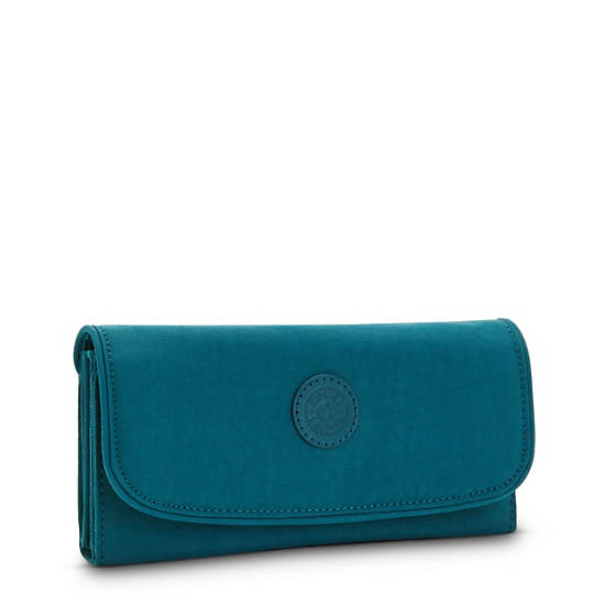 Kipling Money Land Snap Wallet Cüzdan Turkuaz | TR 1021JP